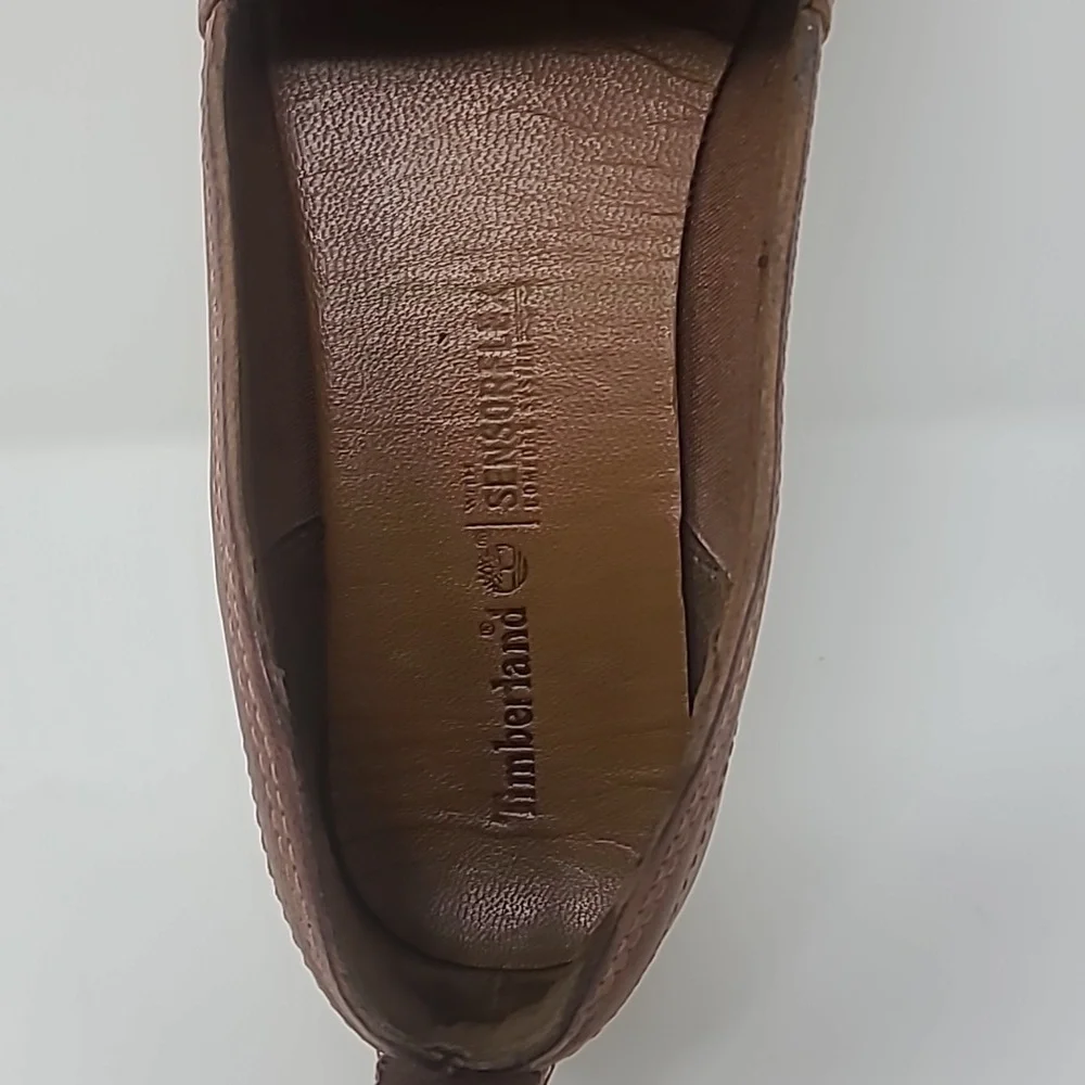 Timberland Brown Slip-On Flats with Cushioned Soles - Picture 4 of 9